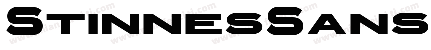 StinnesSans Bold字体转换